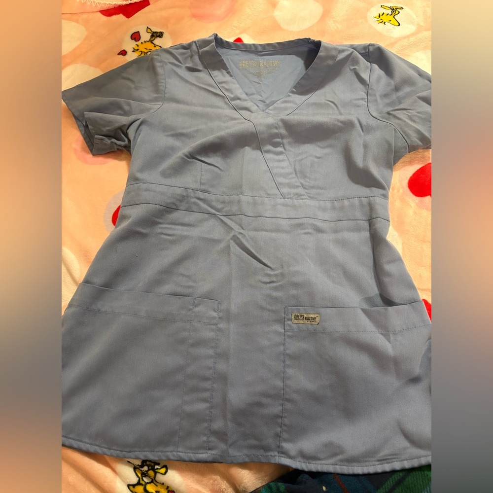 Grey's Anatomy Light Blue Scrub set